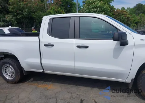 2020 Chevrolet Silverado 1500 2Wd Double Cab Standard Bed Wt z USA, uszkodzony, nr VIN 1GCRWAEH2LZ348845